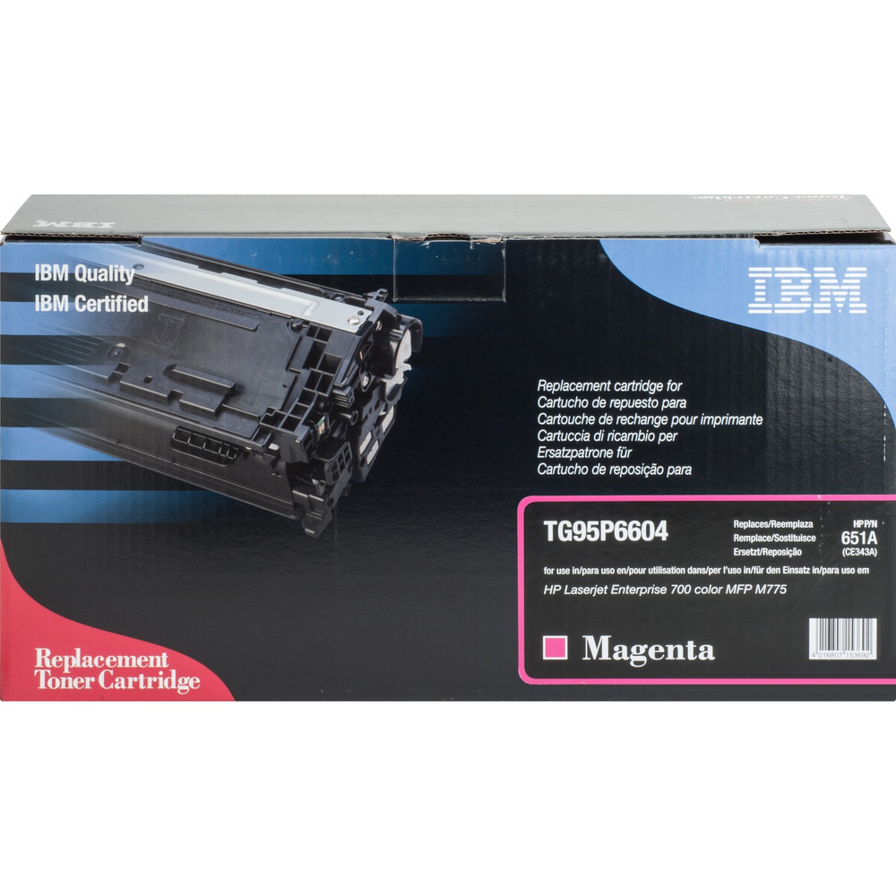 IBM Corporation IBM TG95P6604 IBM Remanufactured Toner Cartridge - Alternative for HP 651A (CE343A)