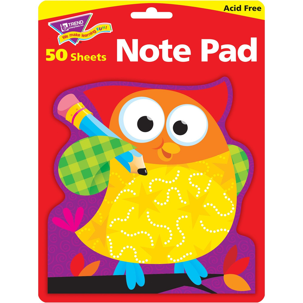 TREND Enterprises Inc. Trend 72076 Trend Owl-Stars Shaped Note Pads