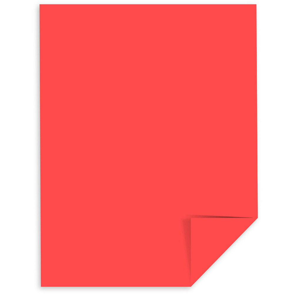 Neenah Paper, Inc Astrobrights 22841 Astrobrights Colored Cardstock - Rocket Red