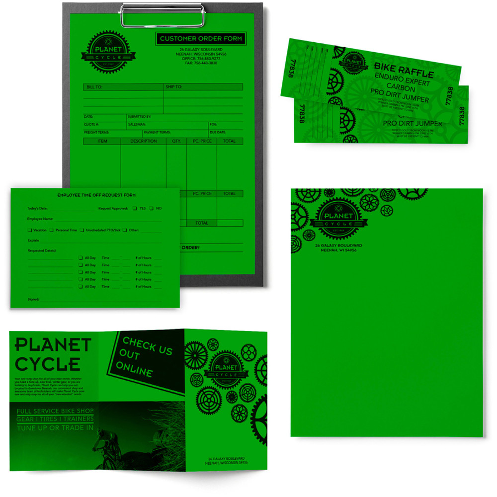Neenah Paper, Inc Astrobrights 22541 Astrobrights Color Paper - Green