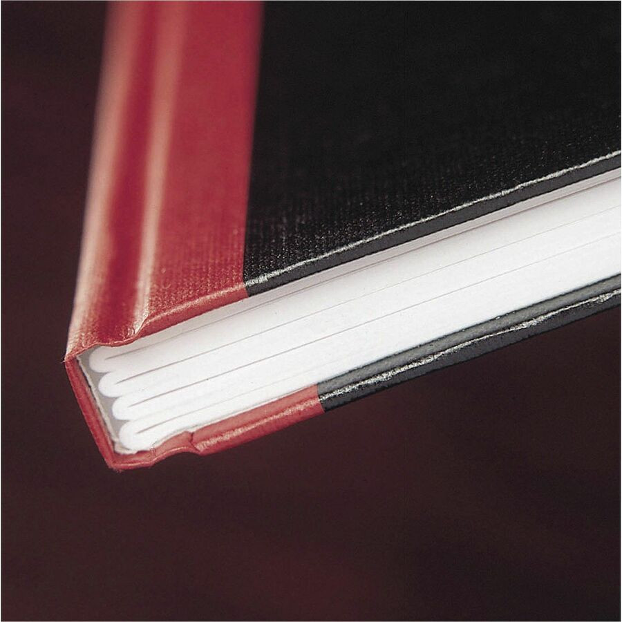 Mead Black n' Red D66174 Black n' Red Casebound Ruled Notebooks - A4