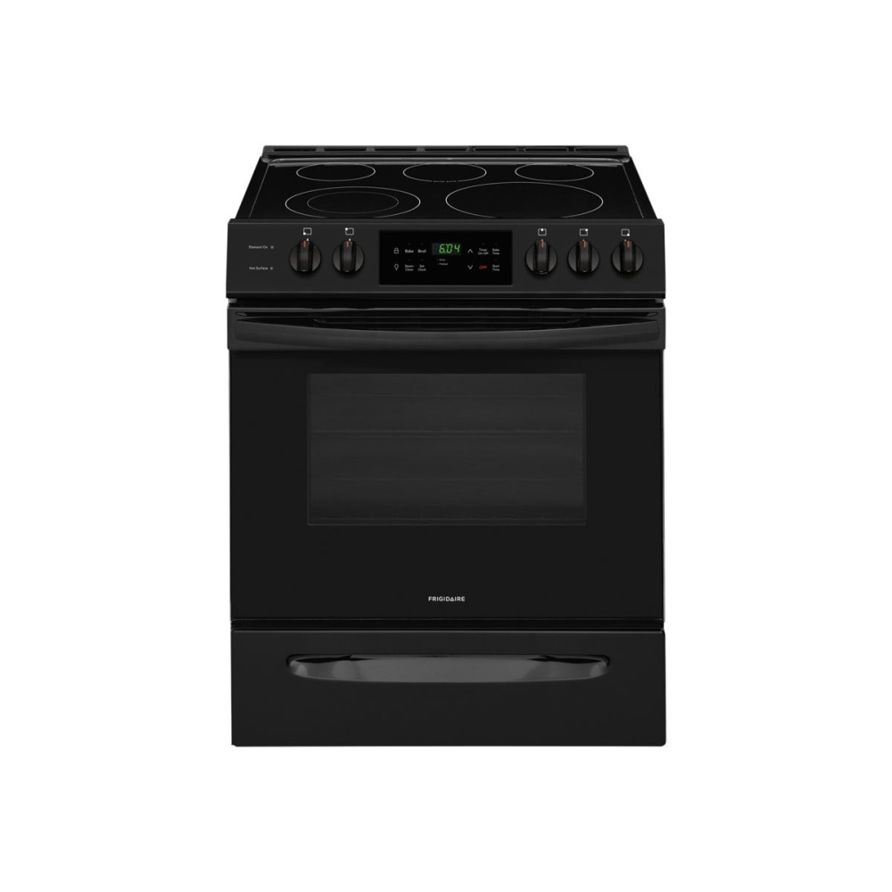 ELECTROLUX FFEH3054UB Frigidaire FFEH3054UB - Range - freestanding - niche - width: 30 in - depth: 24 in - height: 36 in - with self-cleaning - black