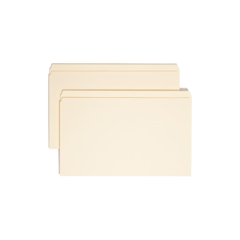 SMEAD MFG CO 150C Smead Manila File Folders, Legal Size, Straight Cut, Pack Of 100