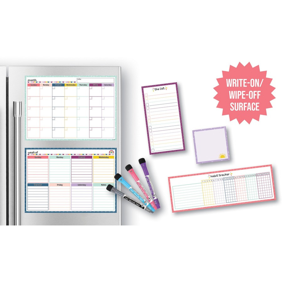 Teacher Created Resources 77403 Teacher Created Resources Dry-Erase Task Calendar Set