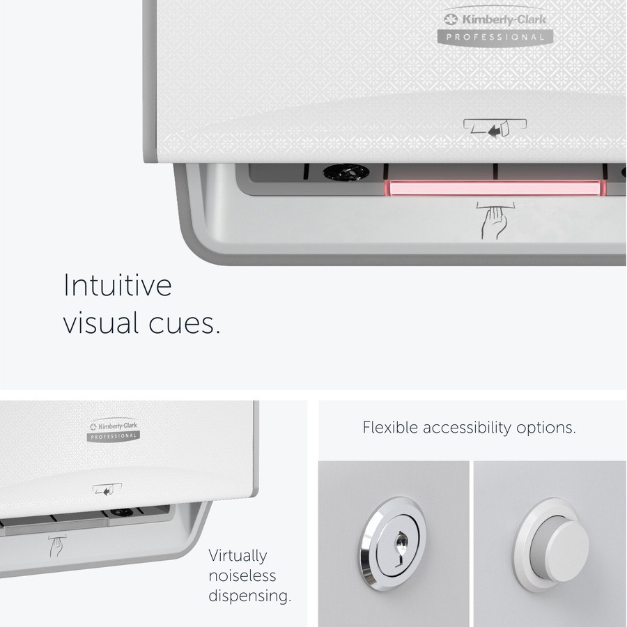 Kimberly-Clark Corporation Kimberly-Clark Professional 58710 Kimberly-Clark Professional ICON Auto Roll Towel Dispenser