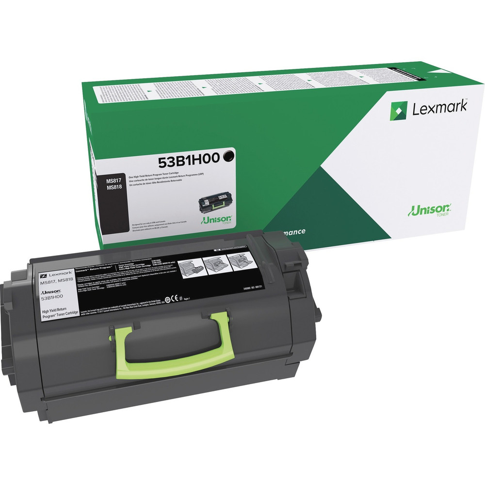 Lexmark International, Inc Lexmark 53B1H00 Lexmark Original High Yield Laser Toner Cartridge - 1 Each