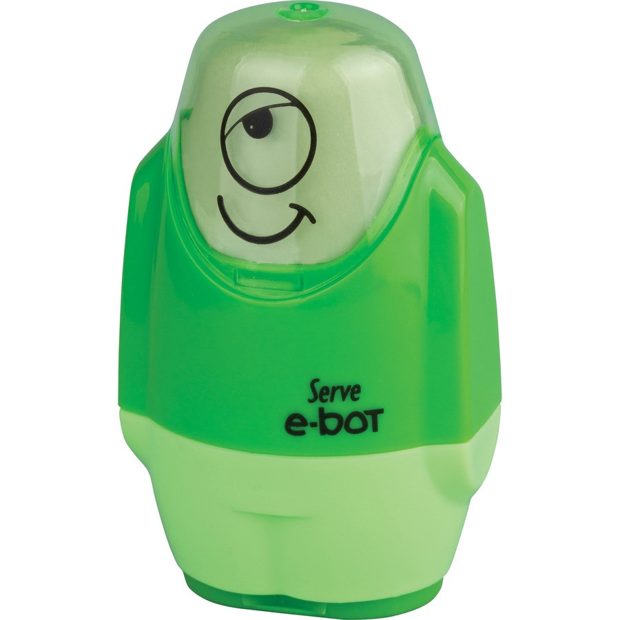 So-Mine Serve EBOT9KTKR Serve E-Bot Eraser & Sharpener