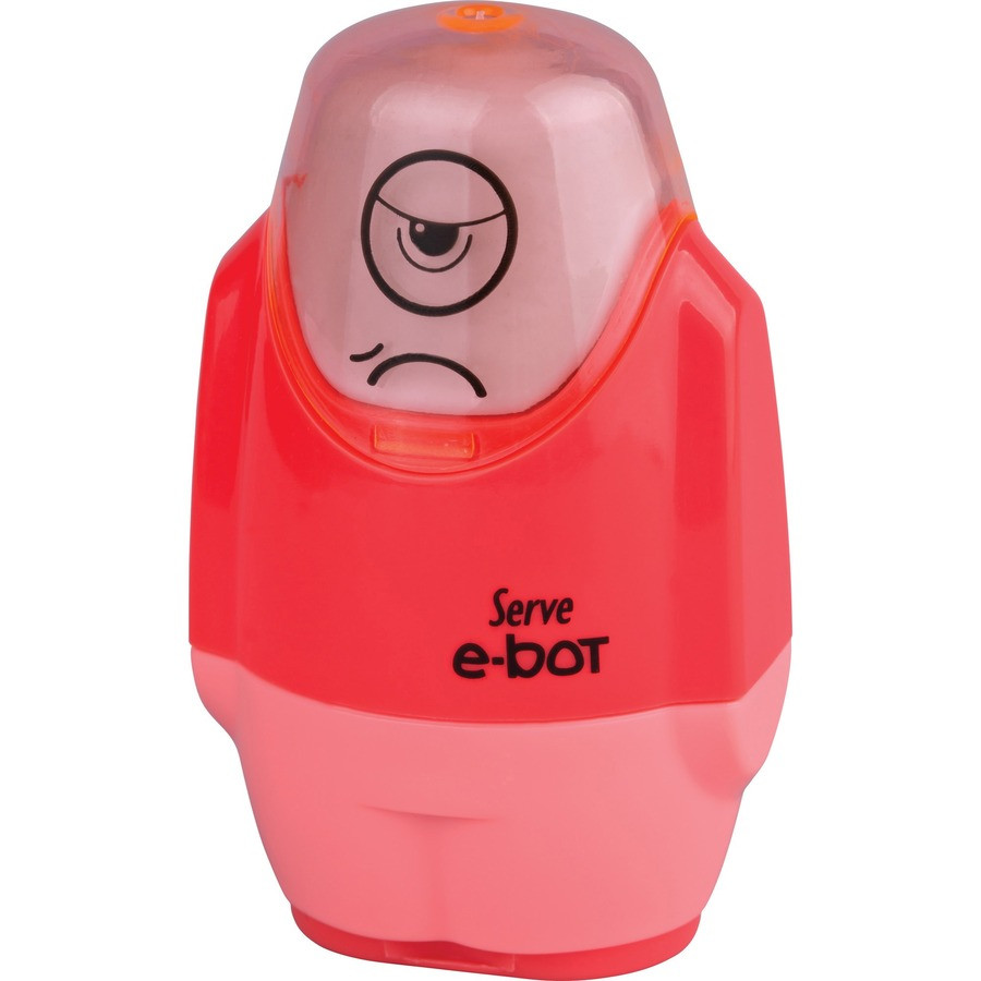 So-Mine Serve EBOT9KTKR Serve E-Bot Eraser & Sharpener