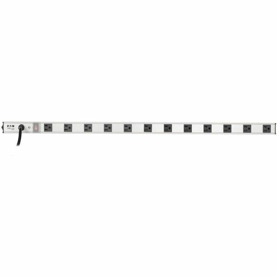 Tripp Lite by Eaton PS3612 Tripp Lite by Eaton 12-Outlet Vertical Power Strip, 120V, 15A, 15 ft. (4.57 m) Cord, 5-15P, 36 in.