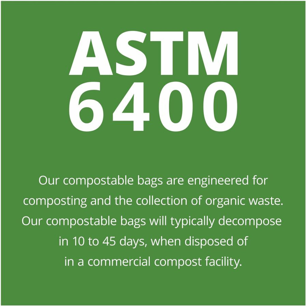 STOUT industrial and commercial grade Products Stout E4248E85 Stout EcoSafe Trash Bags