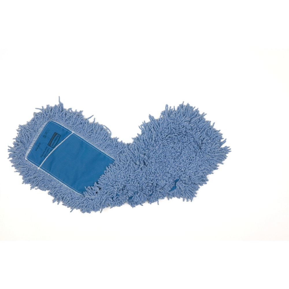 RUBBERMAID FGJ25300BL00  Twisted-Loop Blend Dust Mop, 24in x 5in, Blue
