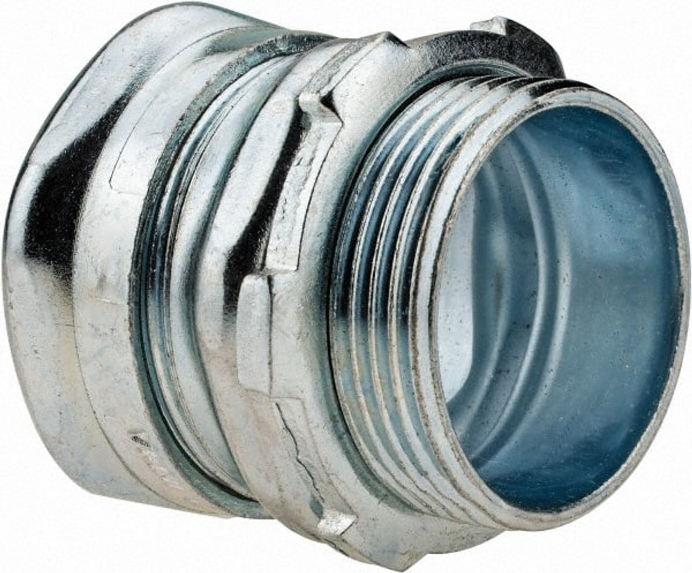 Cooper Crouse-Hinds 653 Conduit Connector: For EMT, Steel, 1-1/4" Trade Size