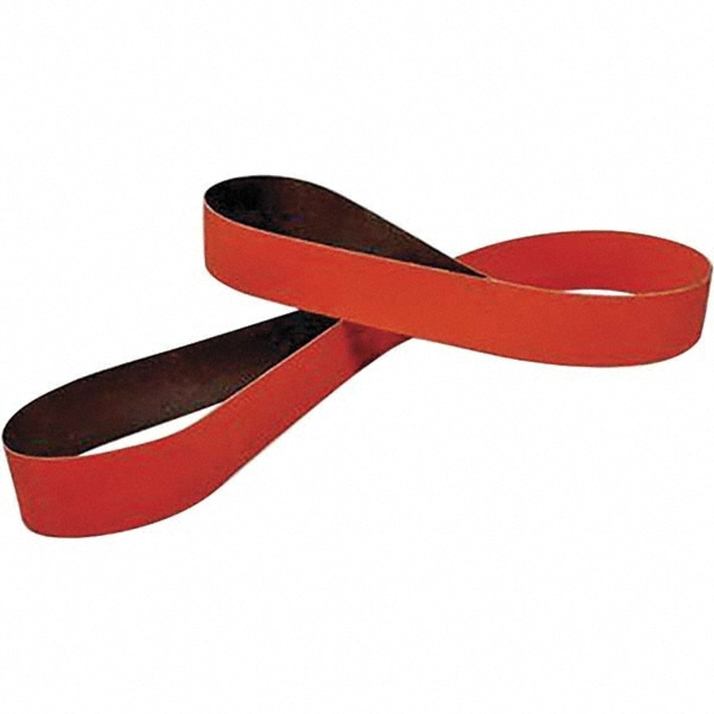 3M 7100095598 Abrasive Belt: 3-1/2" Wide, 15-1/2" Long, 50 Grit, Ceramic