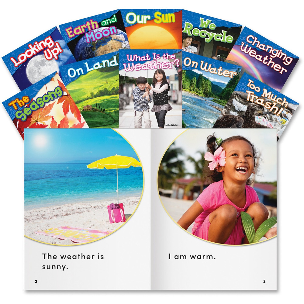 Shell Education 23424 Shell Education K&1 Grade Earth and Science Books Printed Book