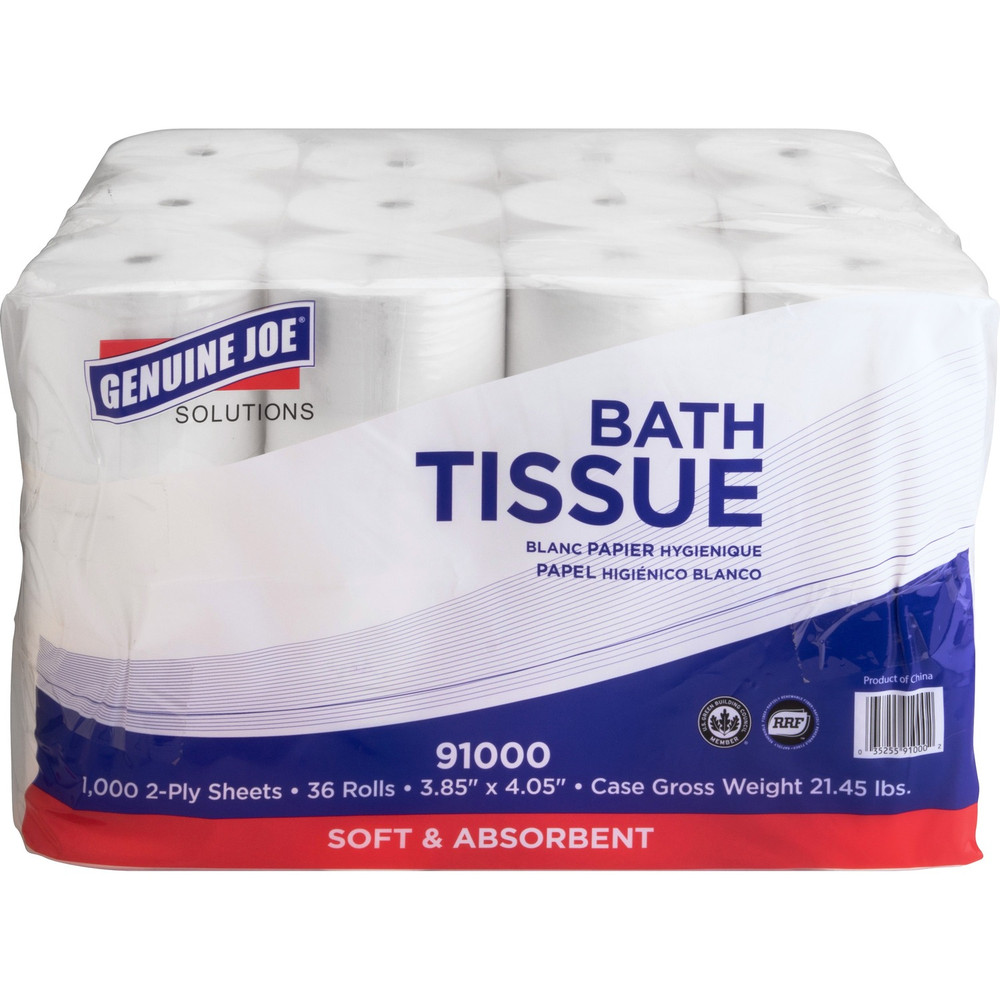 Genuine Joe Genuine Joe Solutions 91000PL Genuine Joe Solutions Double Capacity Bath Tissue