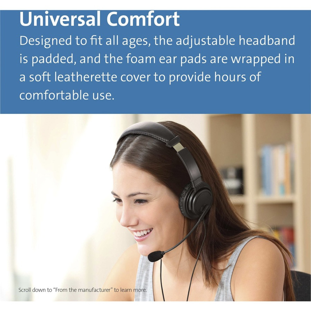 ACCO Brands Corporation Kensington 97457 Kensington USB-C Hi-Fi Headphones with Mic