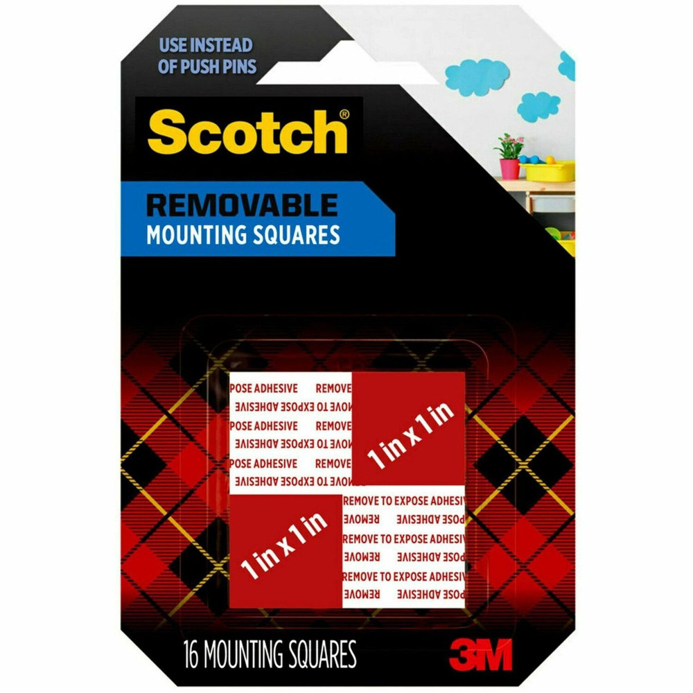 3M Scotch 108 Scotch Double-stick Foam Mounting Squares