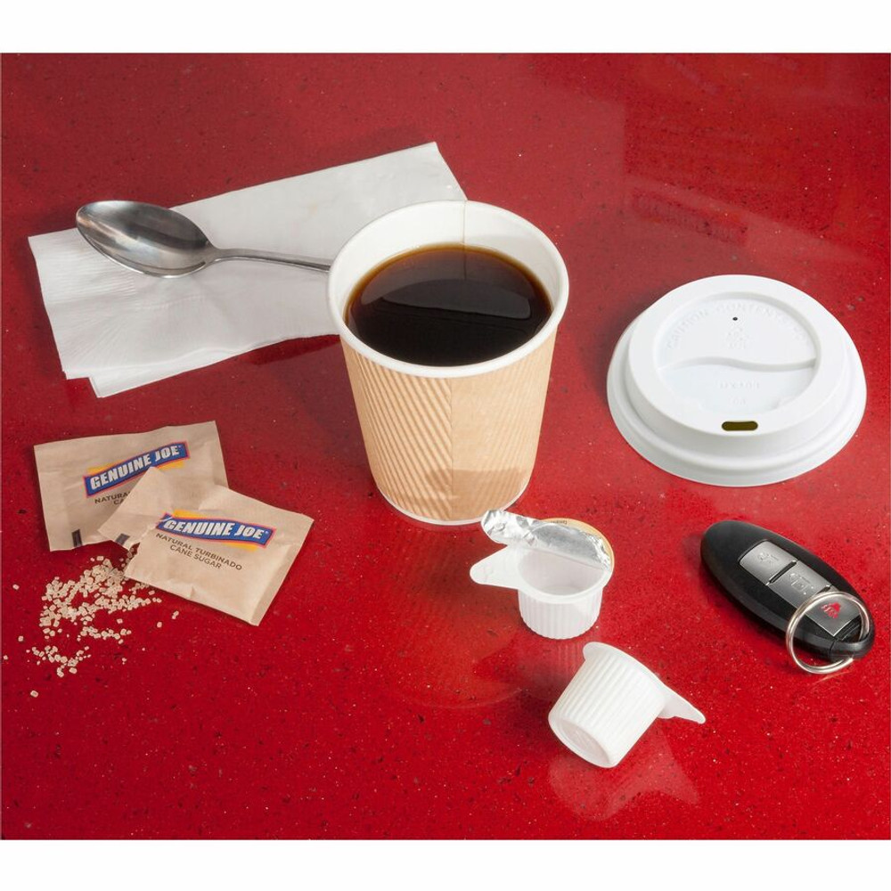 Genuine Joe 11256 Genuine Joe 10 oz Rippled Hot Cups