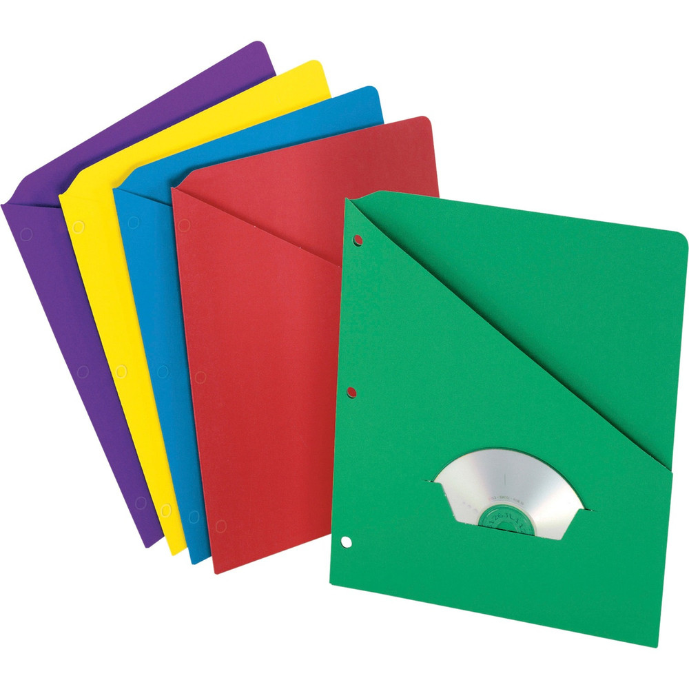 TOPS Products Pendaflex 32940 Pendaflex Slash Pocket 3-hole Project Folders