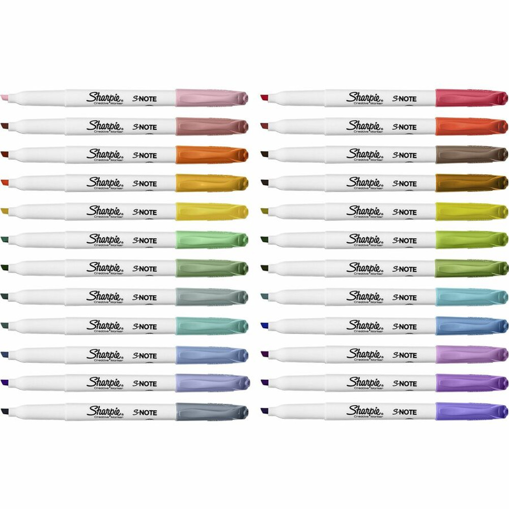 Newell Brands Sharpie 2158059 Sharpie S-Note Creative Markers, Chisel Tip