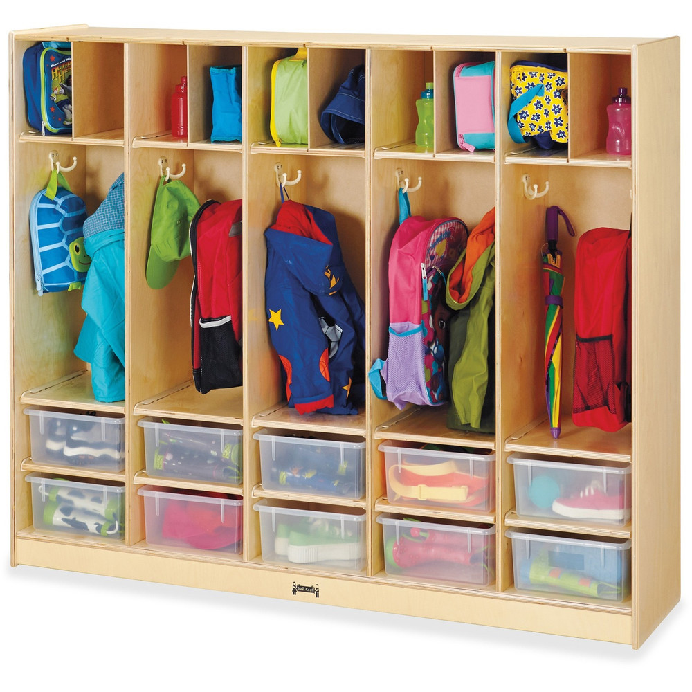 Jonti-Craft, Inc Jonti-Craft 26858JC Jonti-Craft Rainbow Accents Large Locker Organizer