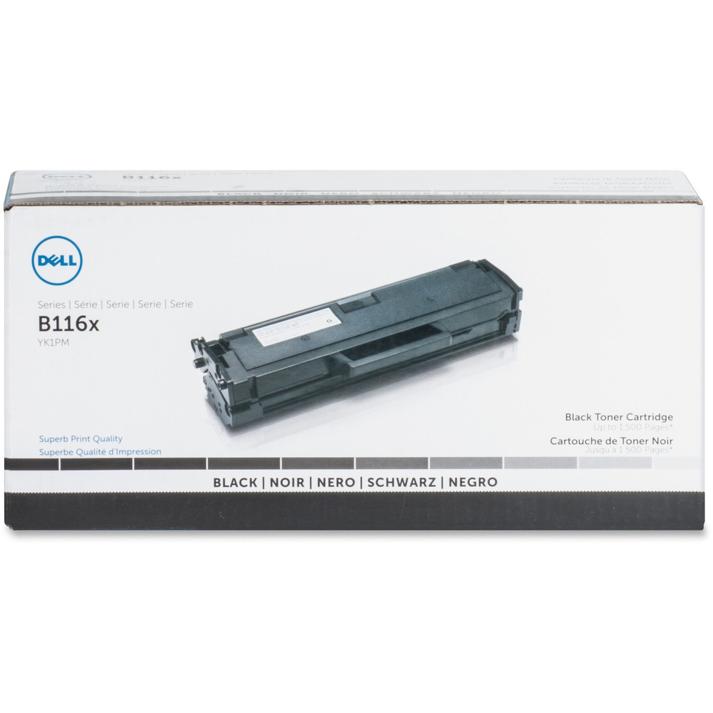 Dell Technologies Dell YK1PM Dell Original Standard Yield Laser Toner Cartridge - Black - 1 Each