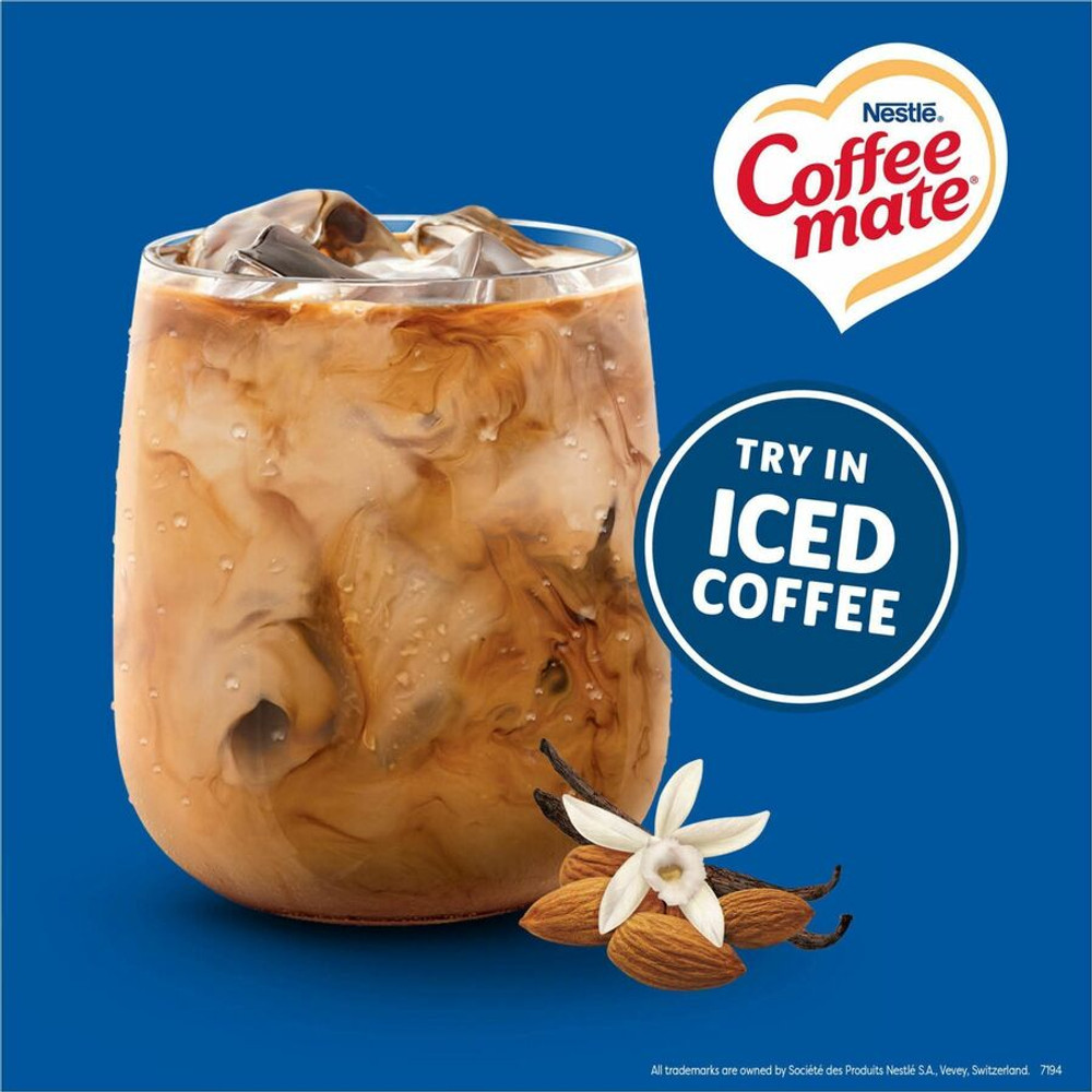 Nestle S.A Coffee mate 42258 Coffee mate Almond Milk Vanilla Liquid Creamer Singles