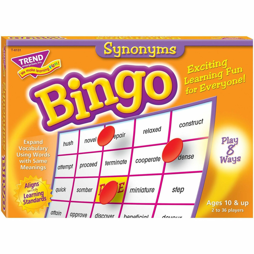 TREND Enterprises Inc. Trend 6131 Trend Synonyms Bingo Game