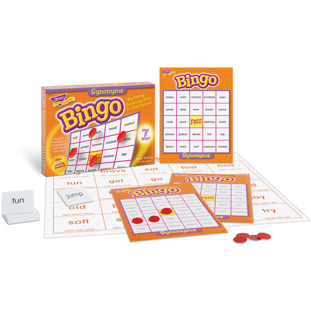 TREND Enterprises Inc. Trend 6131 Trend Synonyms Bingo Game