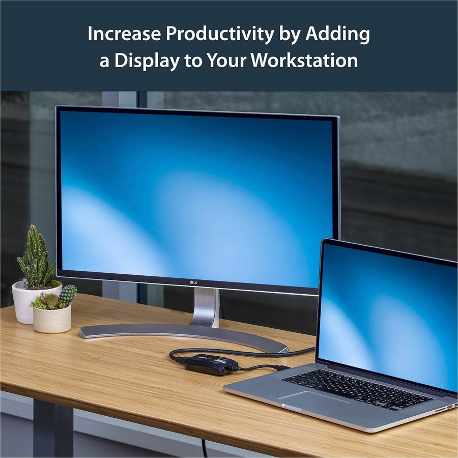 StarTech.com USB32HDPRO StarTech.com USB 3.0 to HDMI Adapter, DisplayLink Certified, 1920x1200, USB-A to HDMI Display Adapter, External Graphics Card for Mac/PC