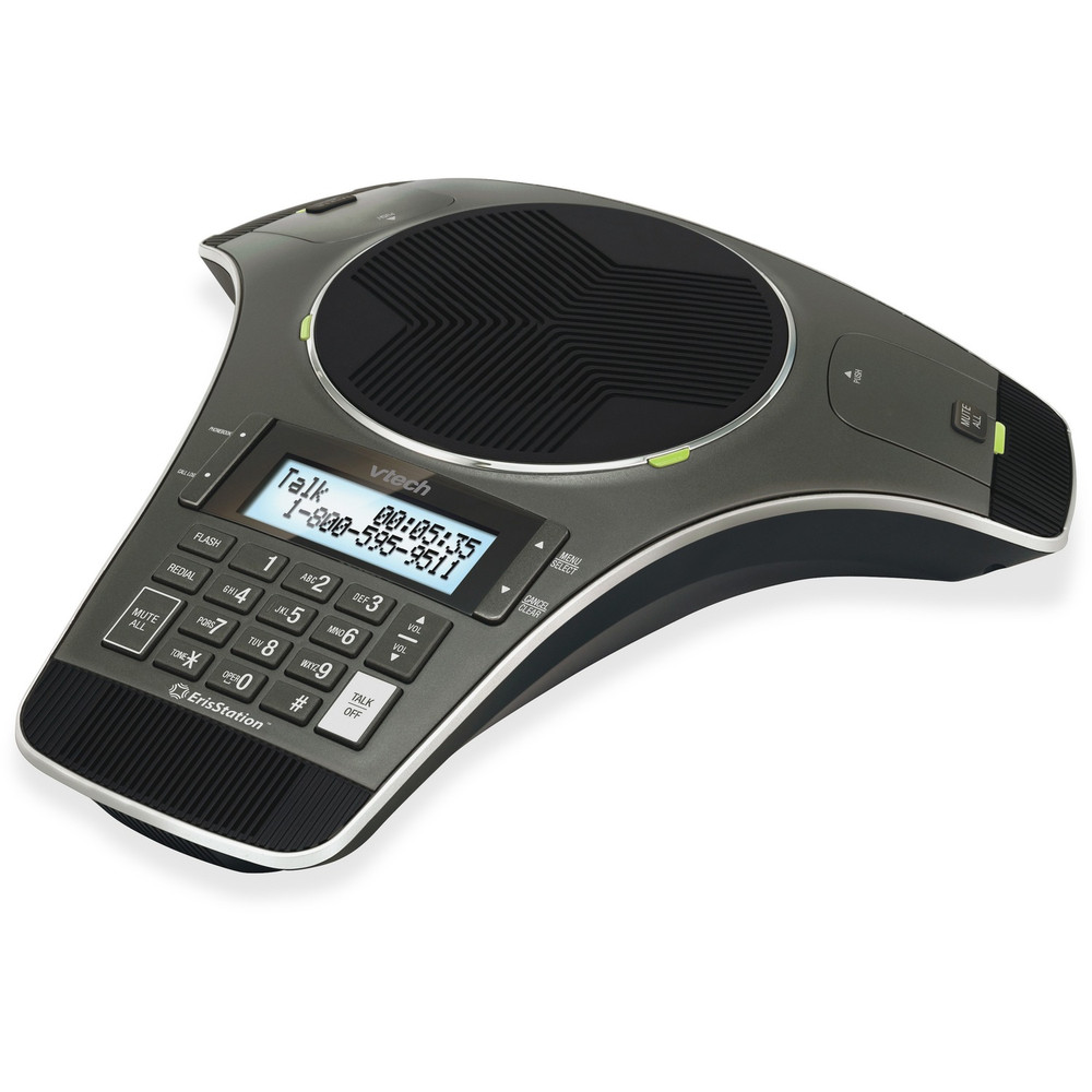 VTech Holdings, Ltd VTech 80-9398-00 VTech ErisStation VCS702 DECT 6.0 1.93 GHz Conference Phone - Gun Metal