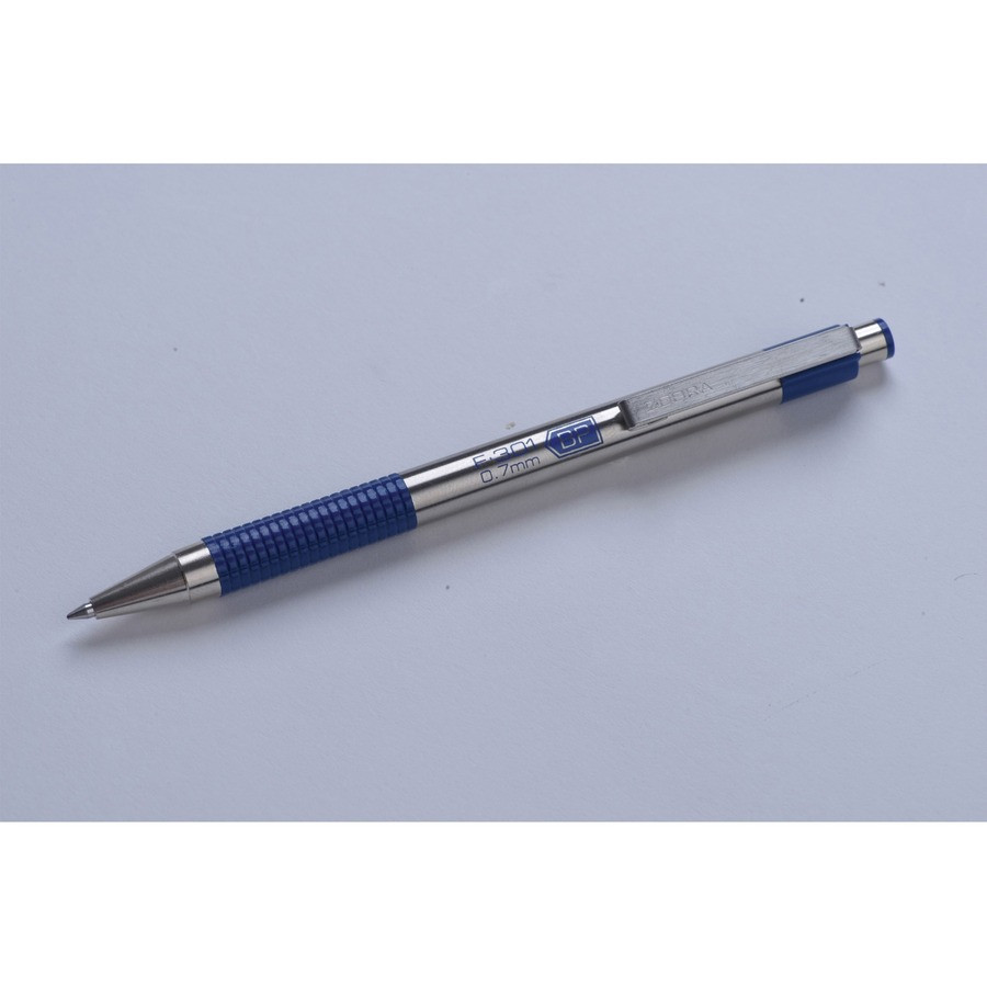 Zebra Pen Corporation Zebra 27120 Zebra Pen F-301 Stainless Steel Ballpoint Pens