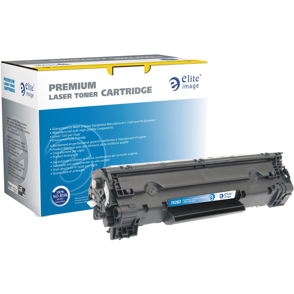 Elite Image 76282 Elite Image Remanufactured Extended Yield Laser Toner Cartridge - Alternative for HP 83A (CF283A) - Black - 1 Each