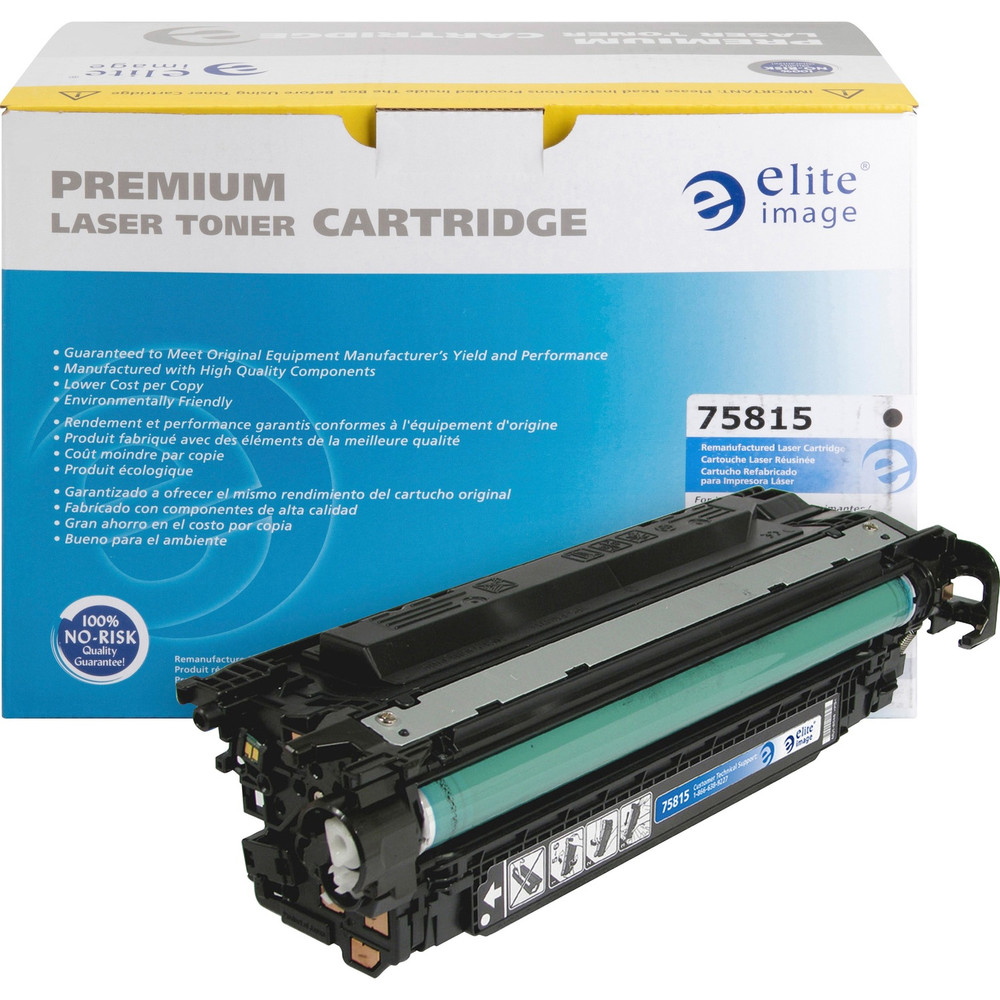 Elite Image 75815 Elite Image Remanufactured Laser Toner Cartridge - Alternative for HP 507A (CE400A) - Black - 1 Each
