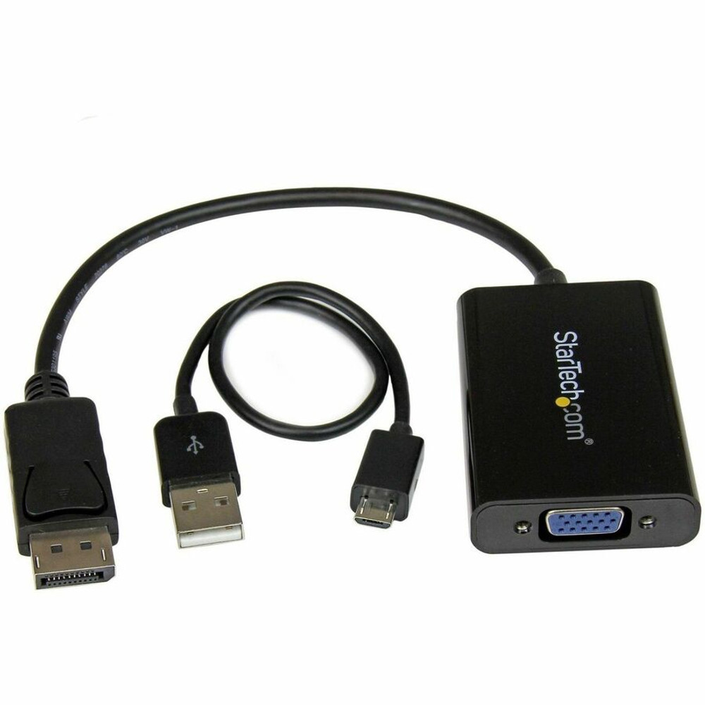 StarTech.com DP2VGAA StarTech.com DisplayPort to VGA Adapter with Audio - DP to VGA Converter - 1920x1200