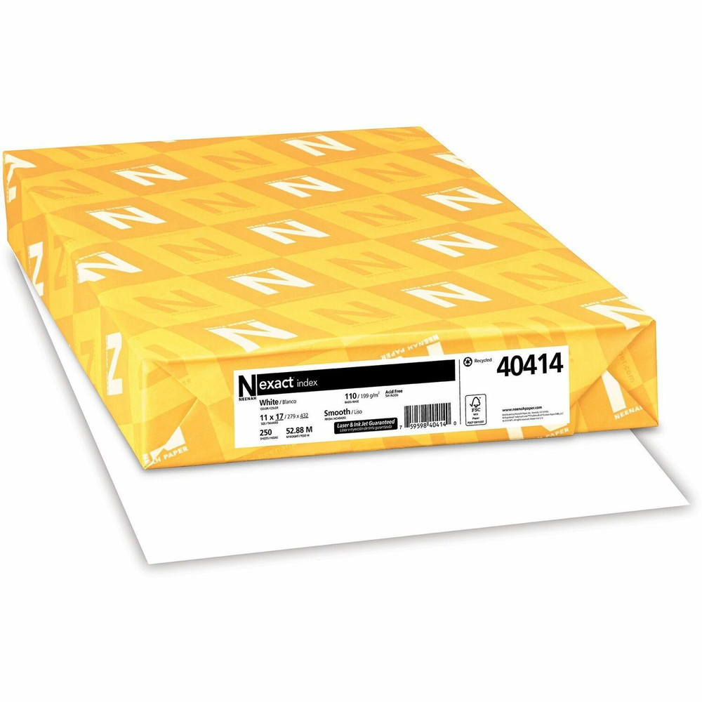 Neenah Paper, Inc Exact 40414 Exact Index Premium Cardstock - White