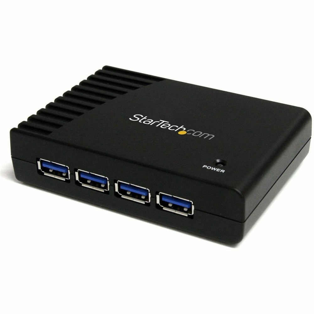 StarTech.com ST4300USB3 StarTech.com 4 Port Black SuperSpeed USB 3.0 Hub - 5Gbps