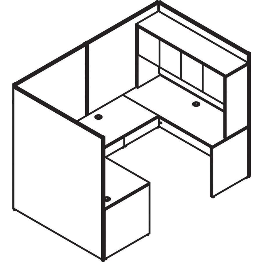 Lorell 90256 Lorell Panel System Partition Fabric Panel