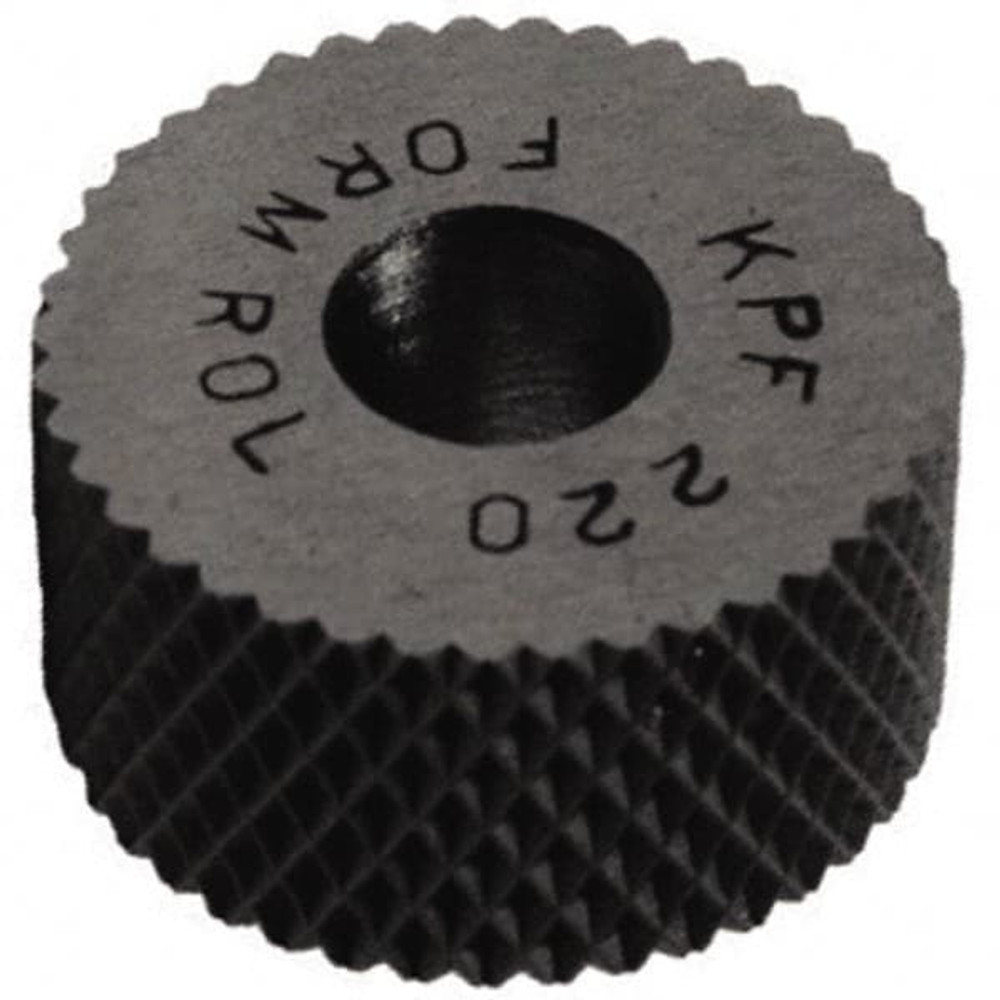 MSC KPF-480 Standard Knurl Wheel: 3/4" Dia, 70 ° Tooth Angle, Diamond, High Speed Steel