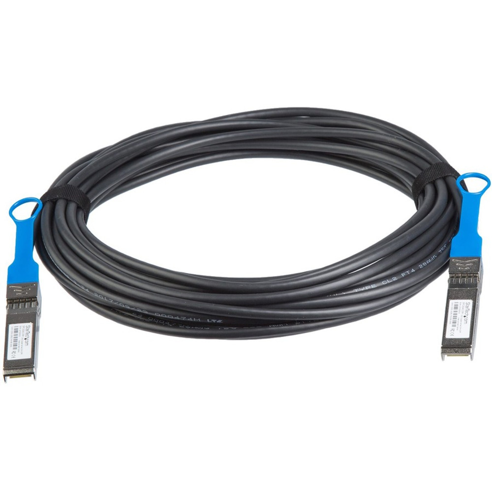 StarTech.com SFP10GAC10M StarTech.com MSA Uncoded Compatible 10m 10G SFP+ to SFP+ Direct Attach Cable - 10 GbE SFP+ Copper DAC 10 Gbps Low Power Active Twinax