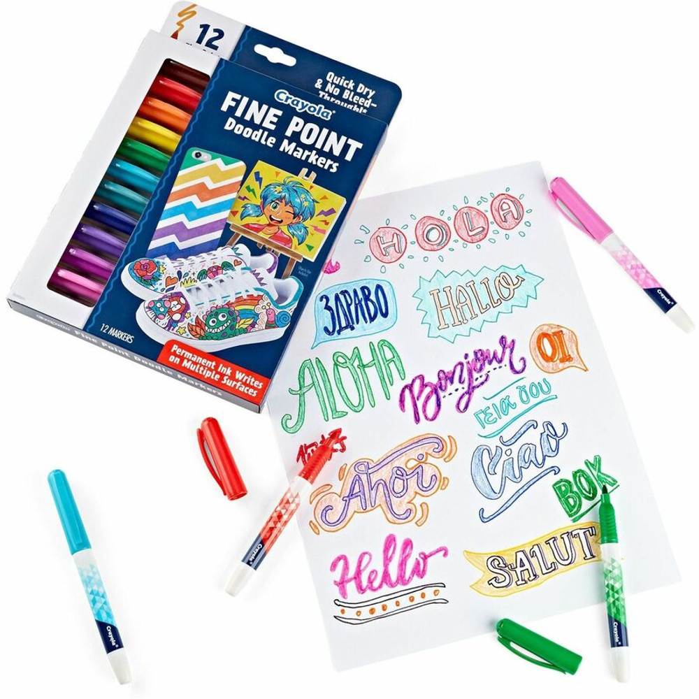 Crayola, LLC Crayola 588312 Crayola Doodle Markers