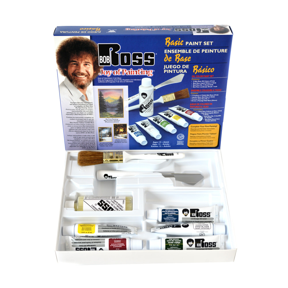 MARTIN/F. WEBER CO. R6505 Bob Ross Basic Oil Paint Set