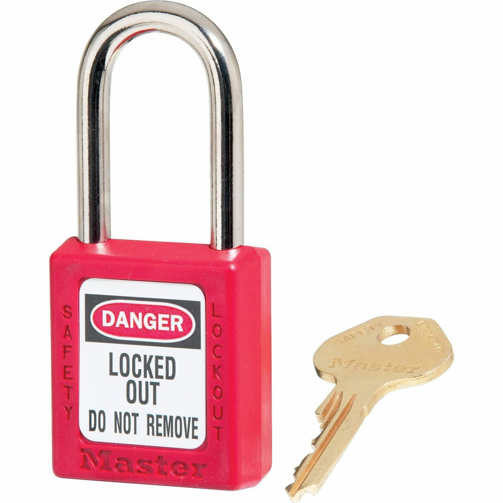 Master Lock, LLC Master Lock 410RED Master Lock Danger Red Safety Padlock