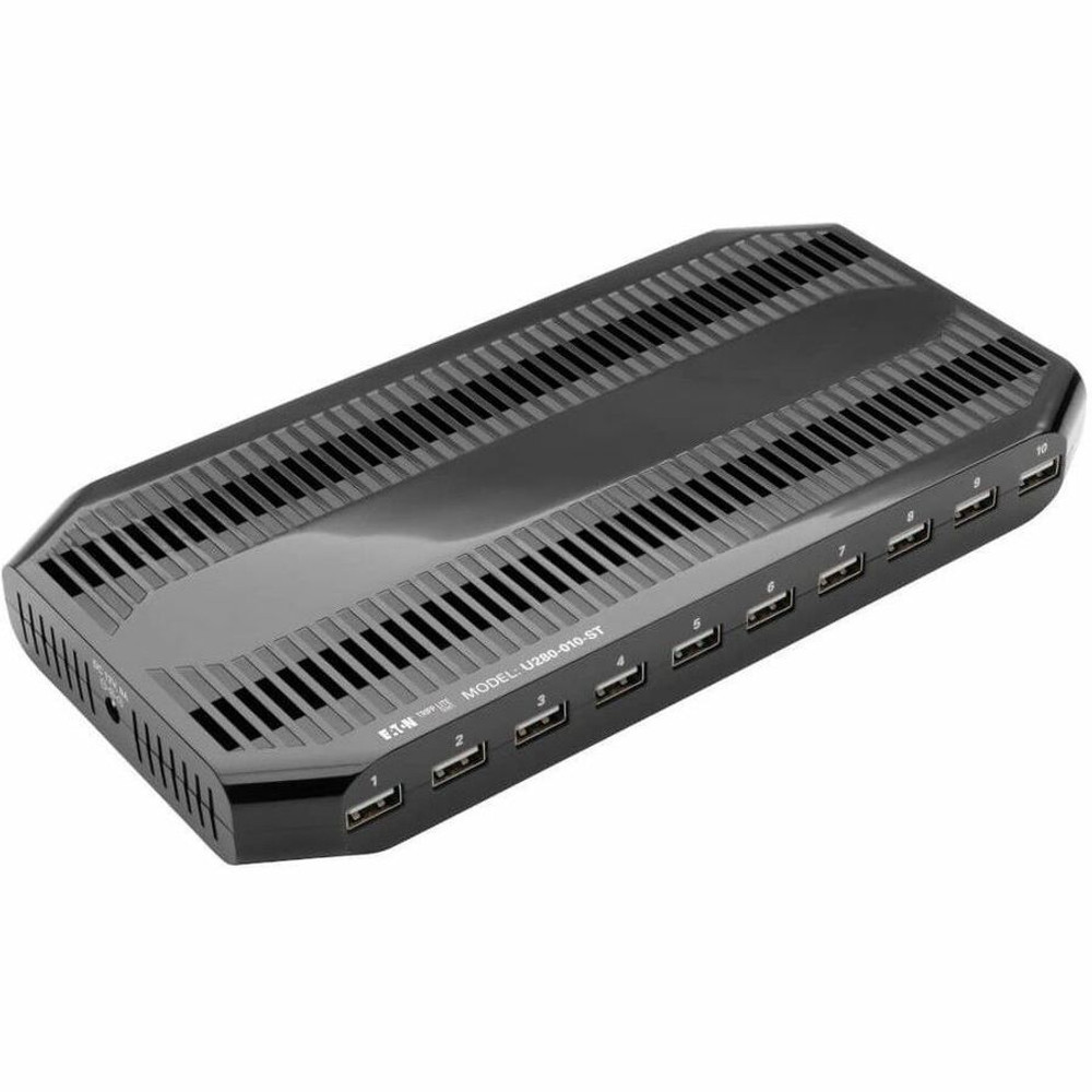 Tripp Lite by Eaton U280-010-ST Tripp Lite by Eaton 10-Port USB Charging Station with Adjustable Storage, 12V 8A (96W) USB Charger Output
