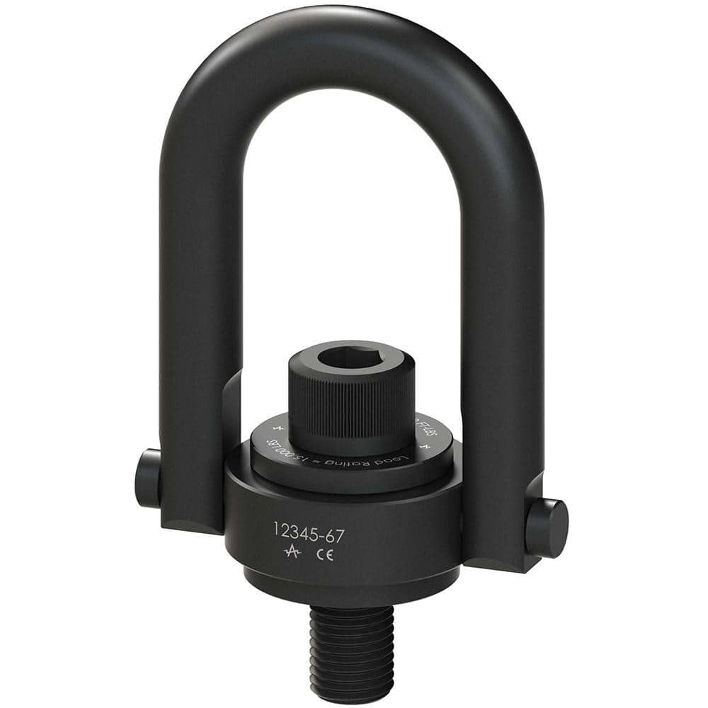 ADB Hoist Rings 23331 Center Pull Hoist Ring: Screw-On, 10,000 lb Working Load Limit