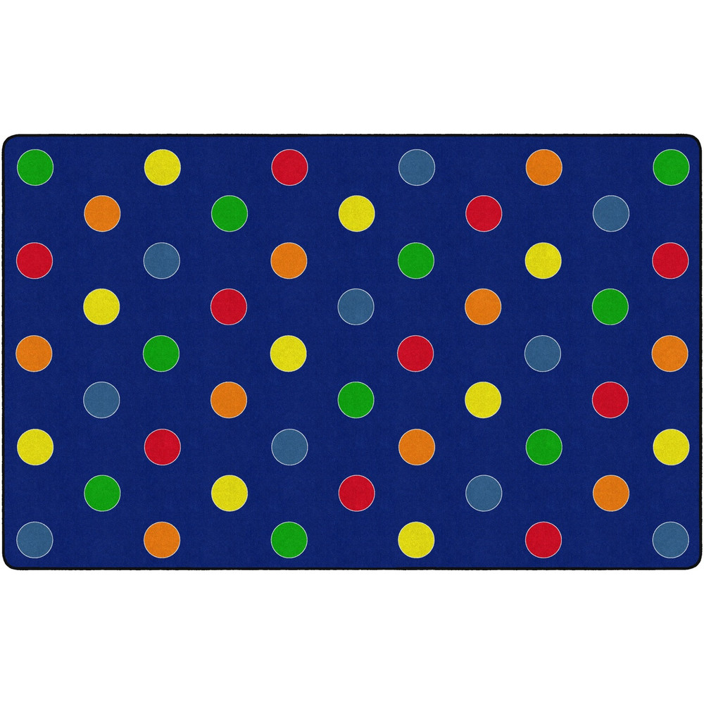 Flagship Carpets, LLC Flagship Carpets FE40944A Flagship Carpets Basics Dots Classroom Rug