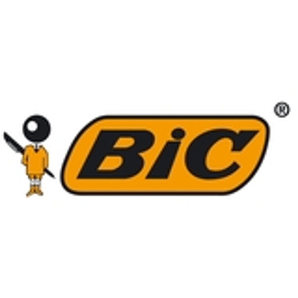 BIC GSMP101BK BIC Round Stic Ballpoint Pens