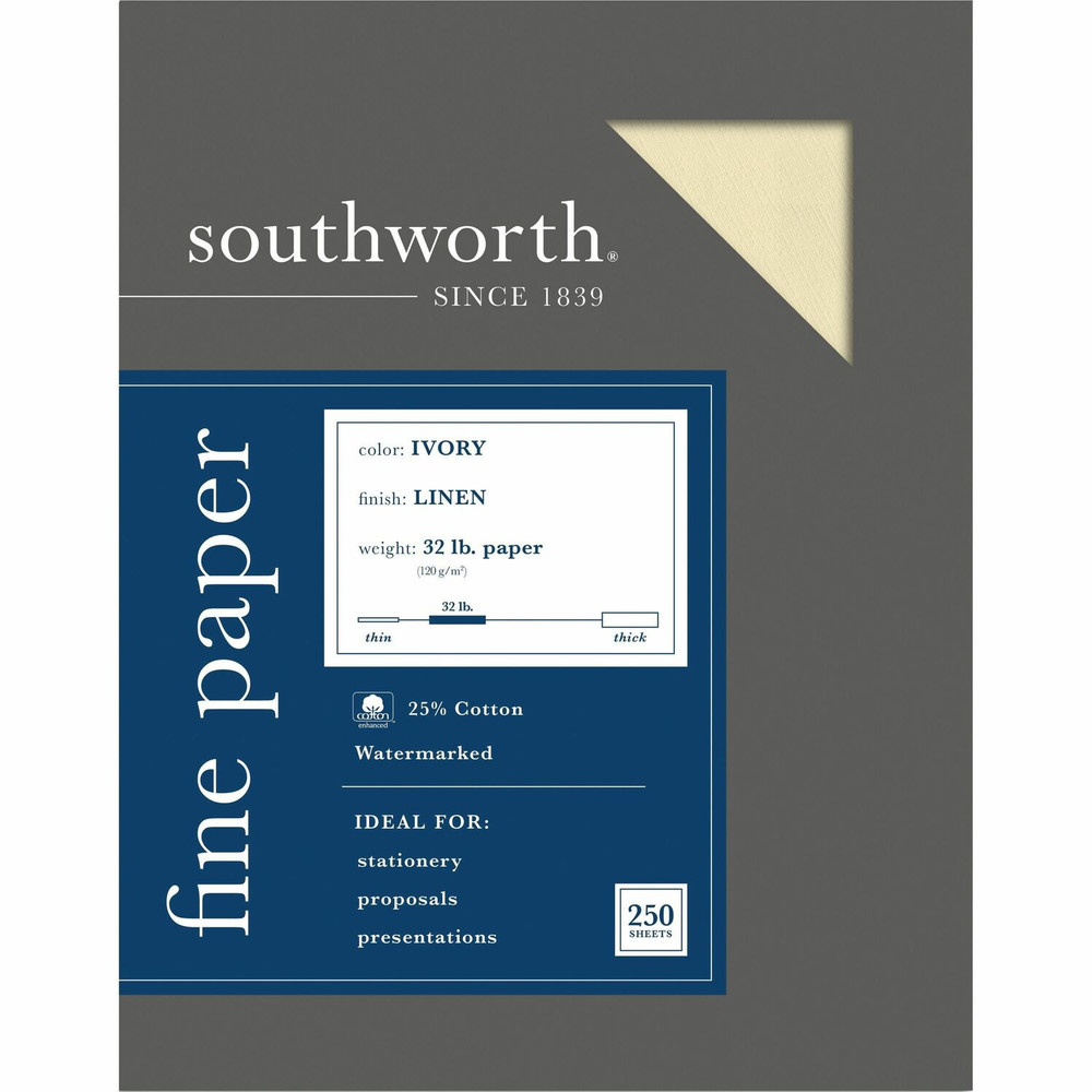 Neenah Paper, Inc Southworth J568C Southworth Linen Business Paper
