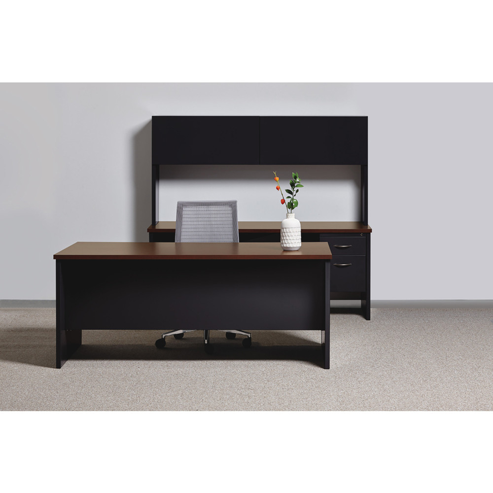 Lorell 79139 Lorell Fortress Modular Series Double-Pedestal Desk