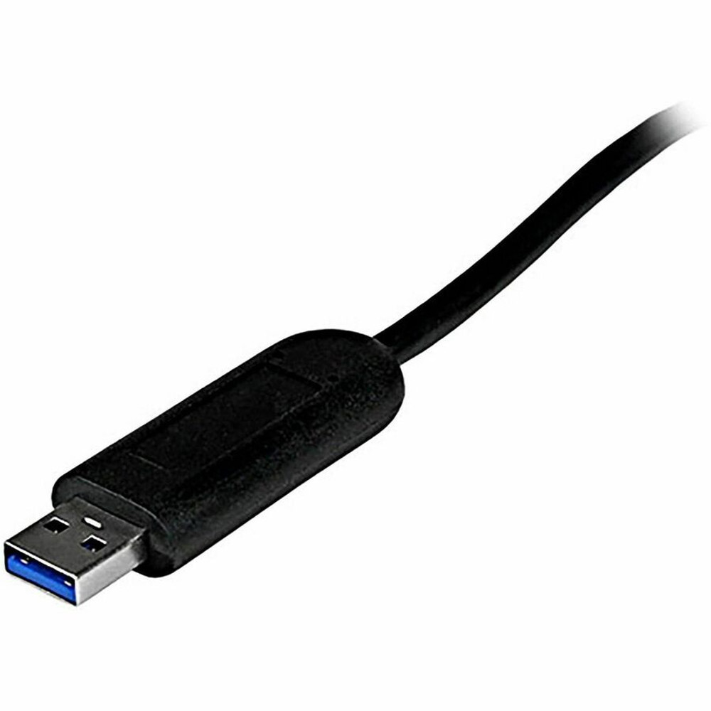 StarTech.com ST4300PBU3 StarTech.com 4 Port Portable SuperSpeed USB 3.0 Hub with Built-in Cable - 5Gbps